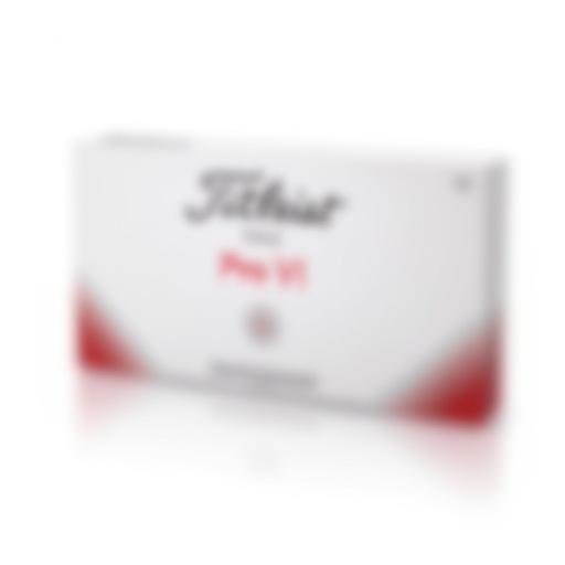 A dozen Titleist Pro V1 golf balls in their packaging